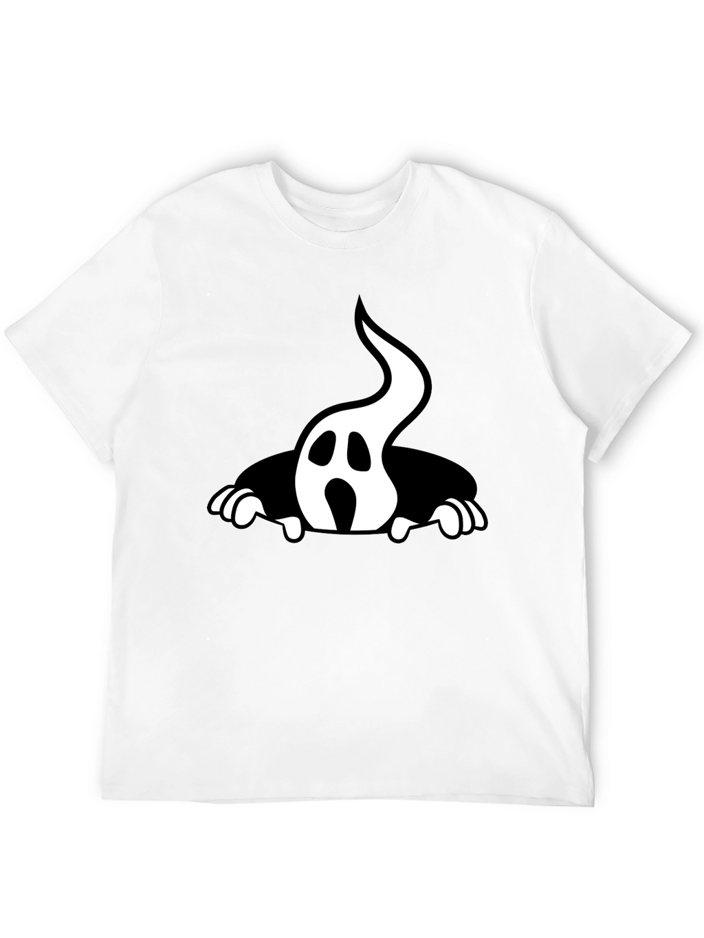 Ghost Graphic Tee - Halloween Style