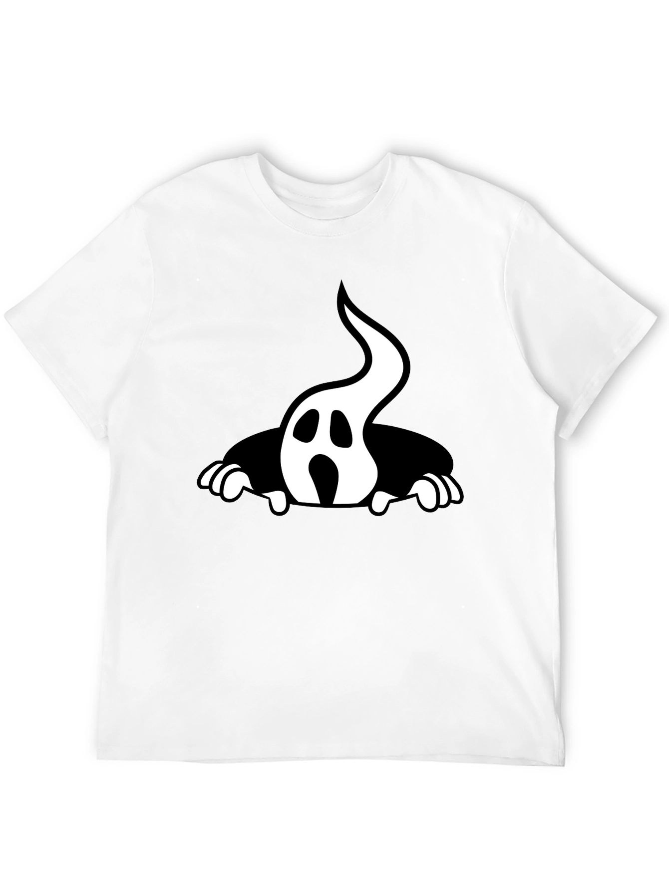 Ghost Graphic Tee - Halloween Style