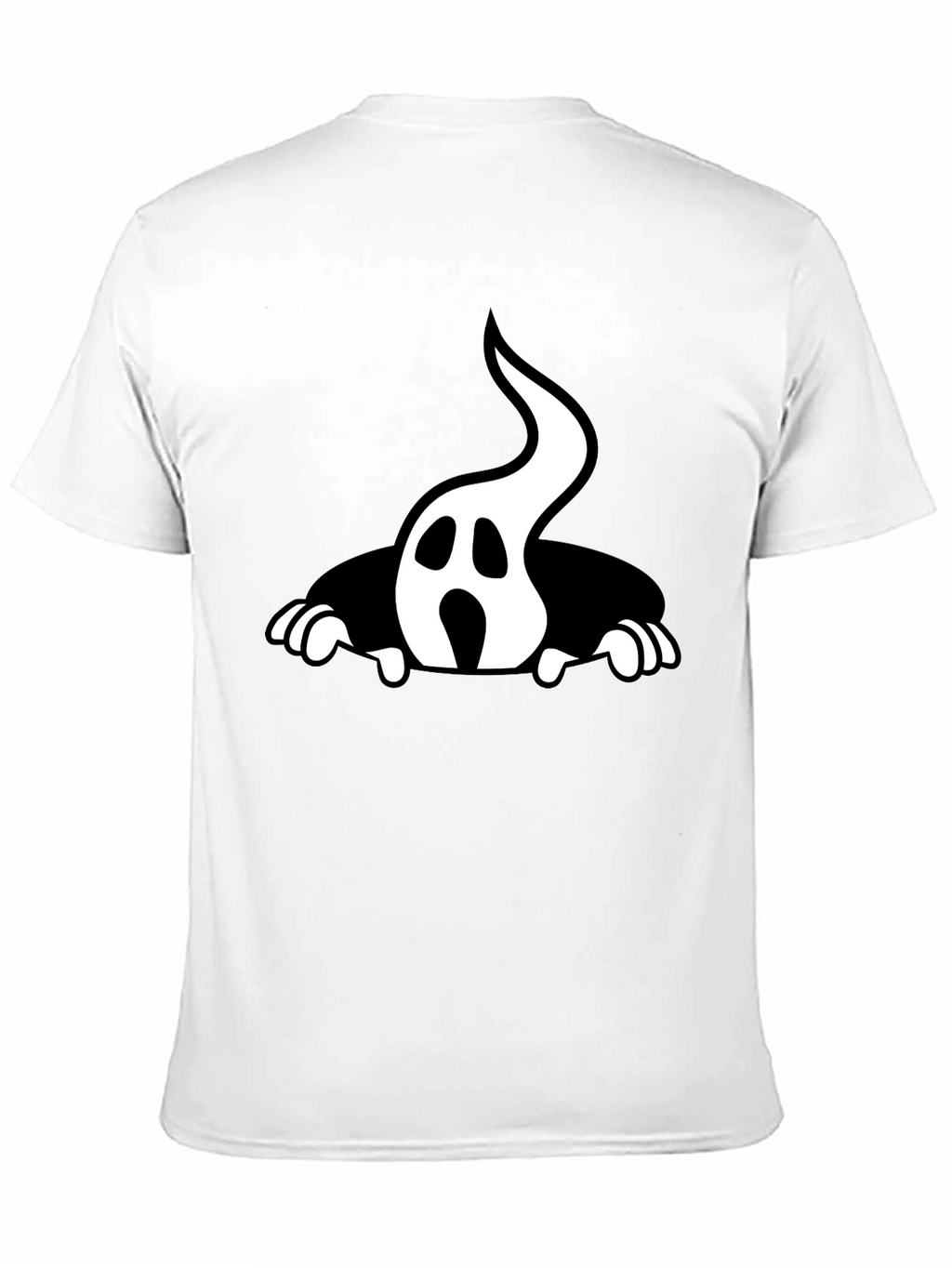 Ghost Graphic Tee - Halloween Style