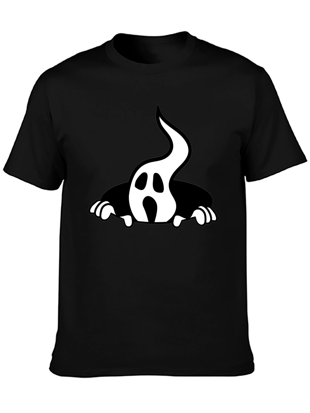Ghost Graphic Tee - Halloween Style