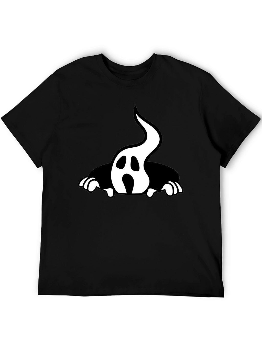 Ghost Graphic Tee - Halloween Style
