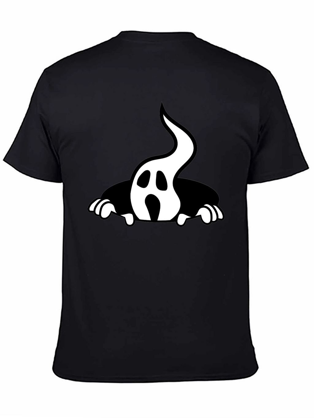 Ghost Graphic Tee - Halloween Style