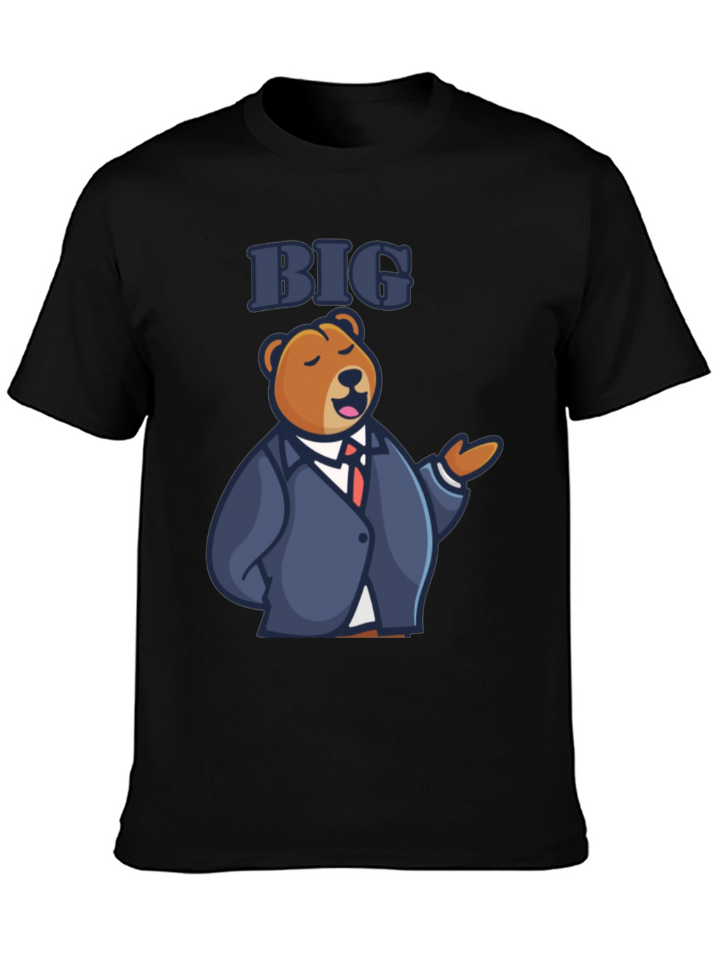 Big Bear T-Shirt - Funny Cartoon Graphic Tee