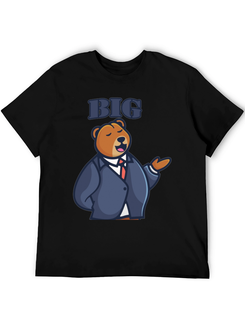 Big Bear T-Shirt - Funny Cartoon Graphic Tee