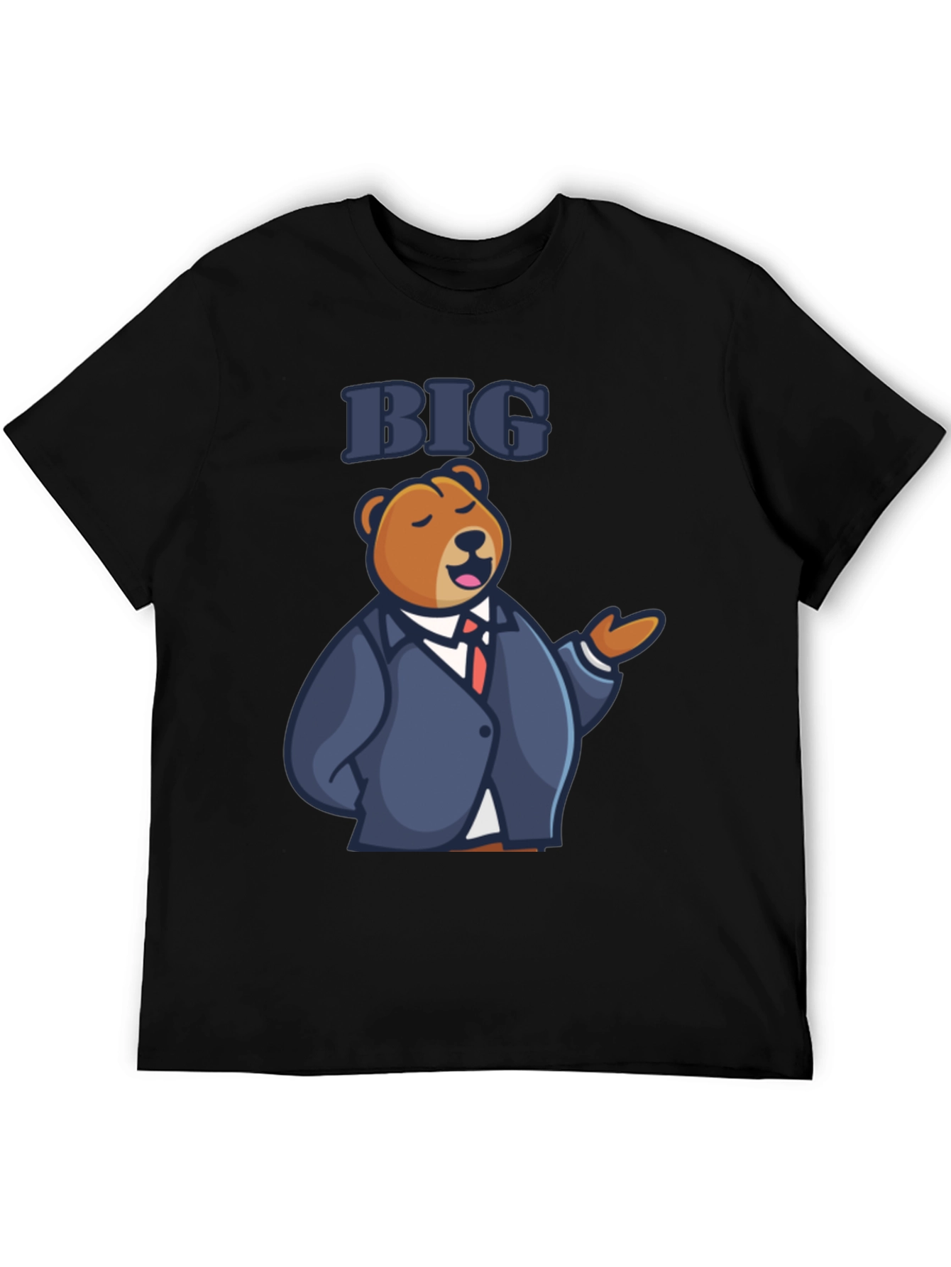Big Bear T-Shirt - Funny Cartoon Graphic Tee