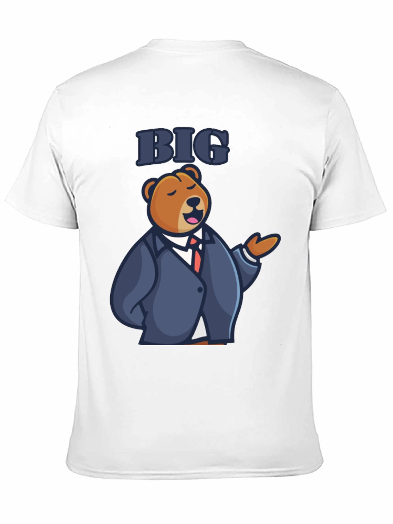 Big Bear T-Shirt - Funny Cartoon Graphic Tee