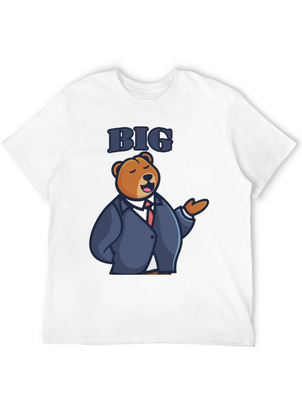 Big Bear T-Shirt - Funny Cartoon Graphic Tee