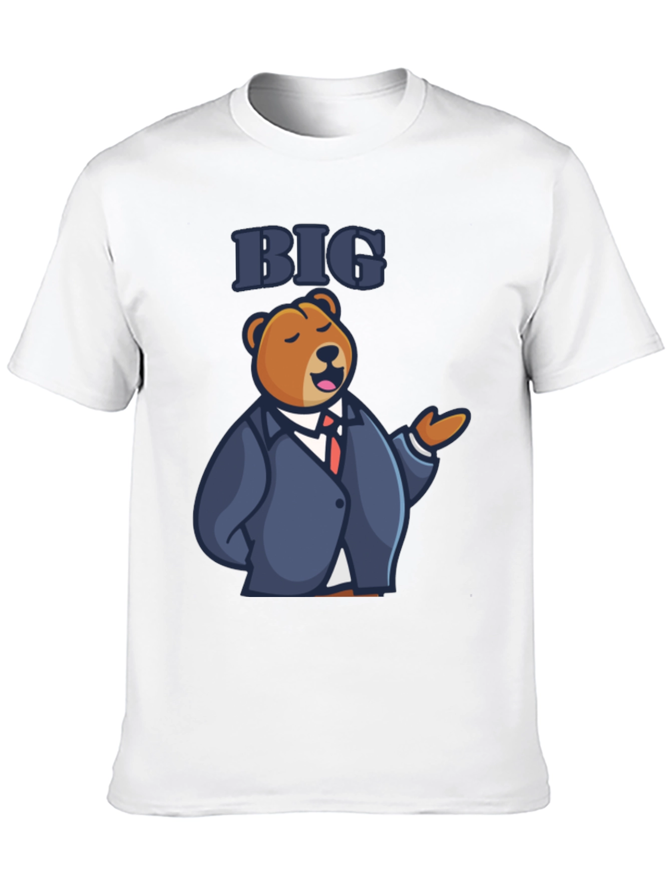 Big Bear T-Shirt - Funny Cartoon Graphic Tee