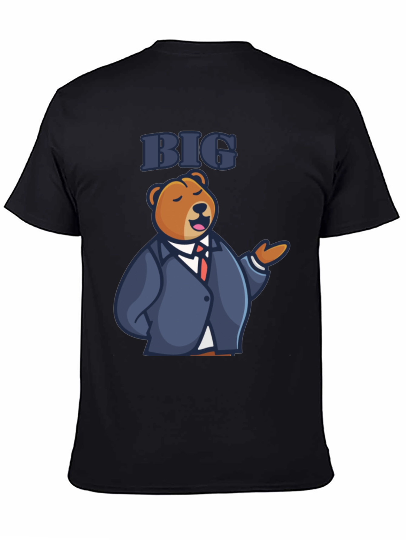 Big Bear T-Shirt - Funny Cartoon Graphic Tee