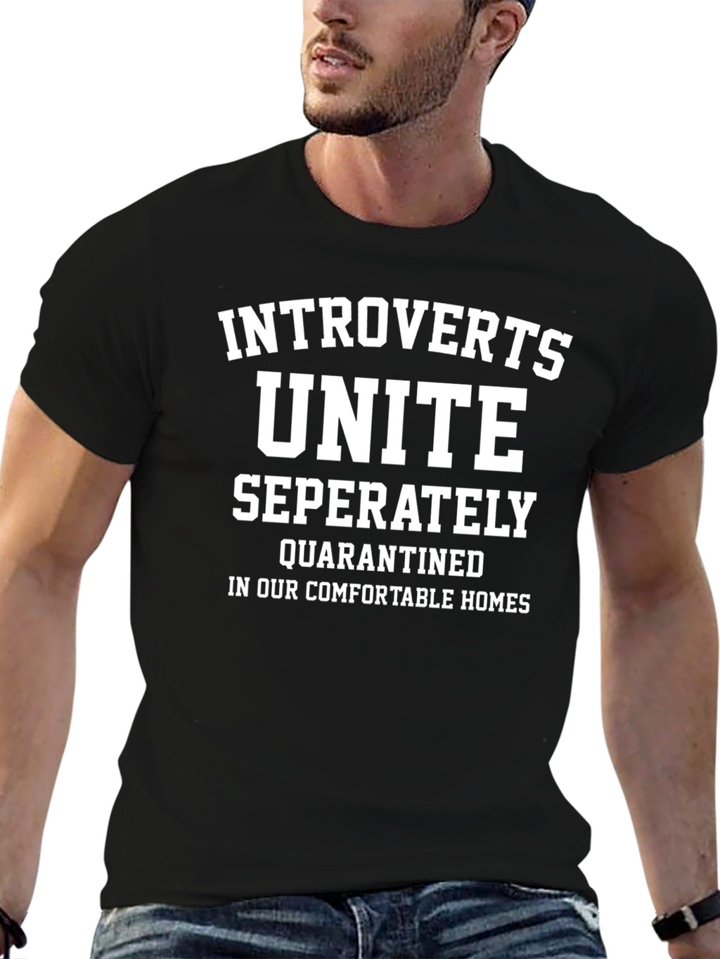 Introverts Unite Separately T-Shirt