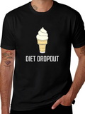 Diet Dropout Ice Cream Graphic T-Shirt