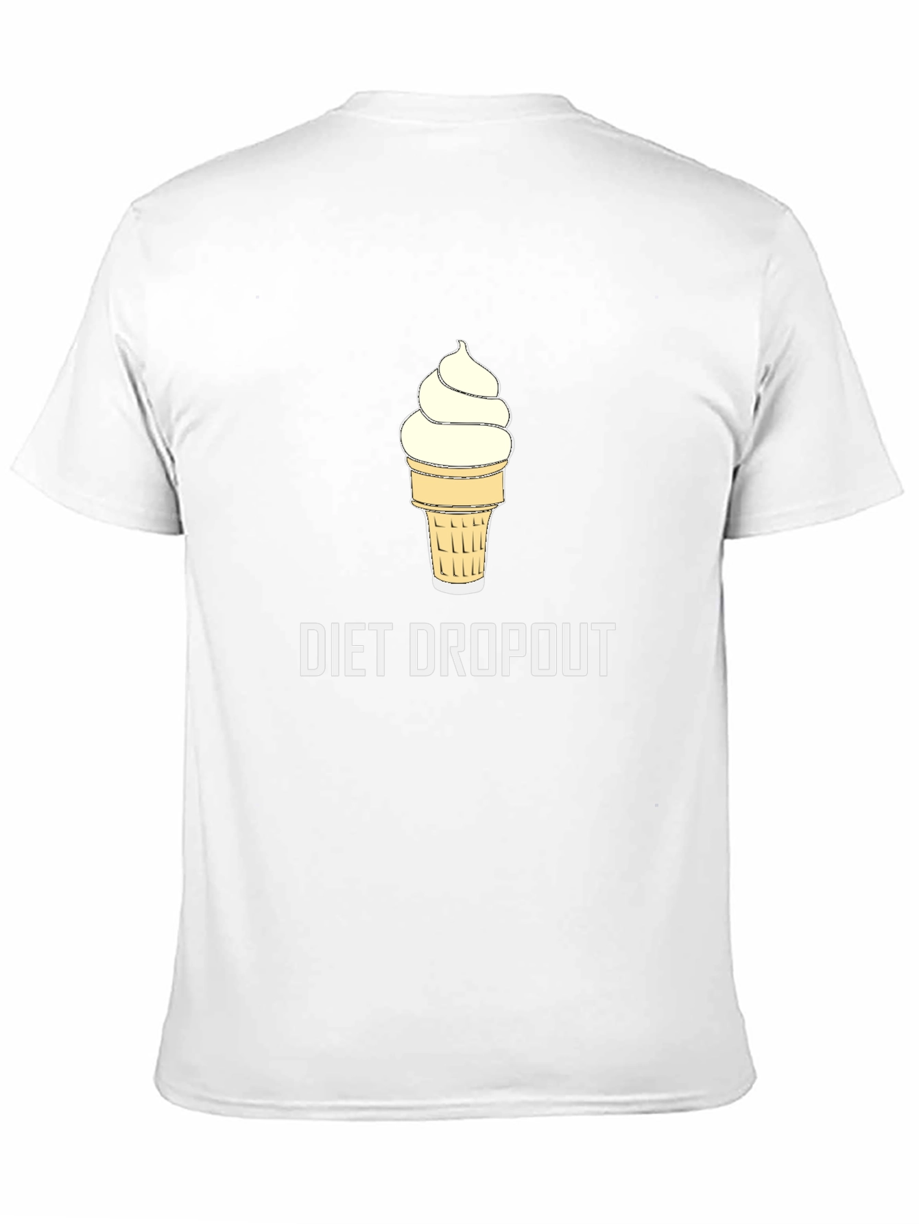 Diet Dropout Ice Cream Graphic T-Shirt