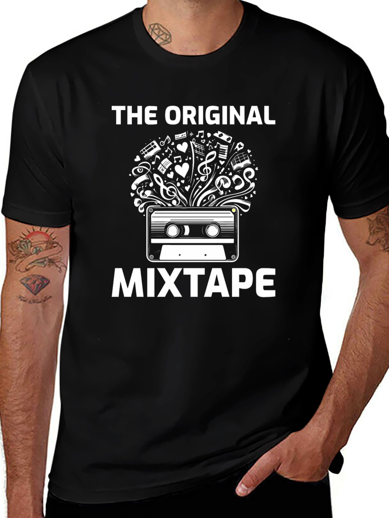 The Original Mixtape Graphic Tee - Retro Music Lover Shirt