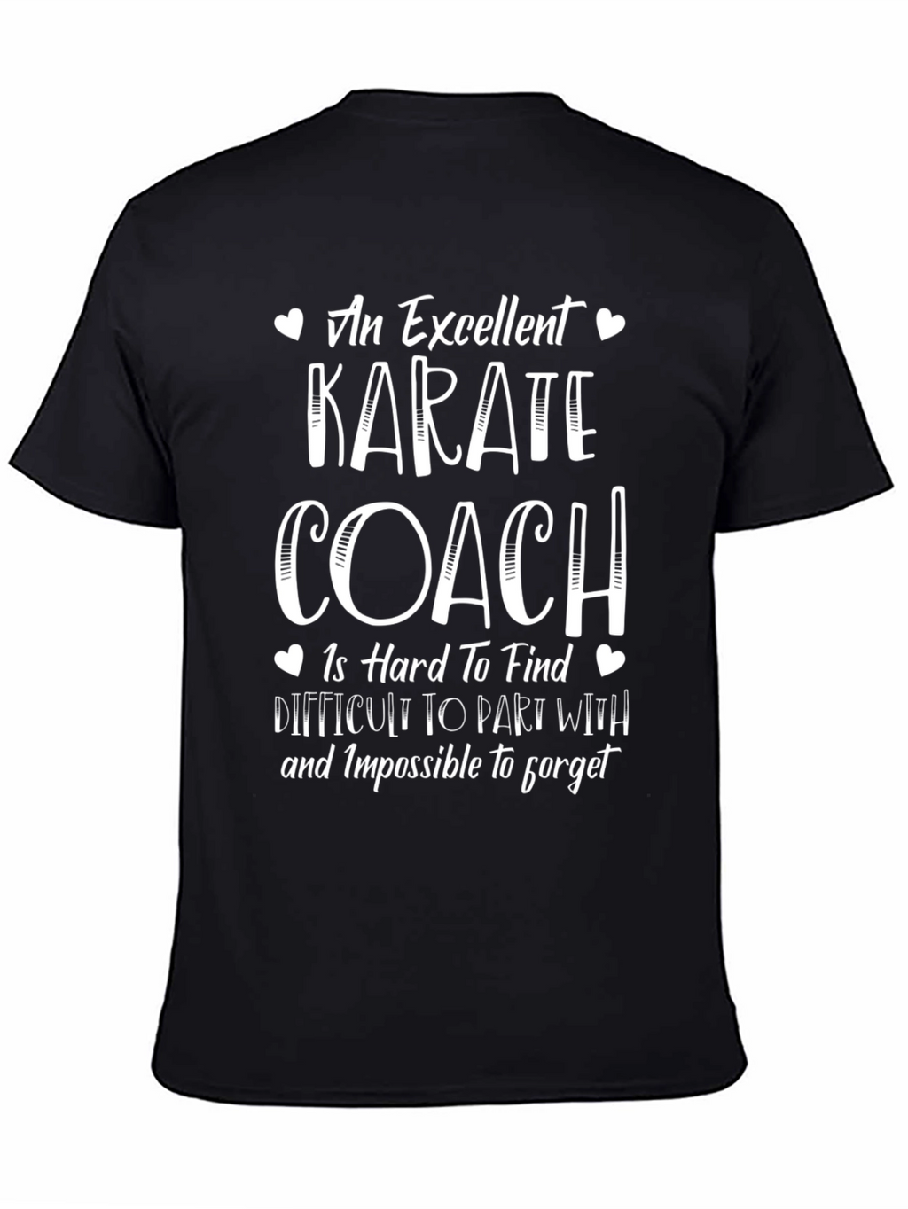 Karate Coach T-Shirt: Excellent Hard to Find Design