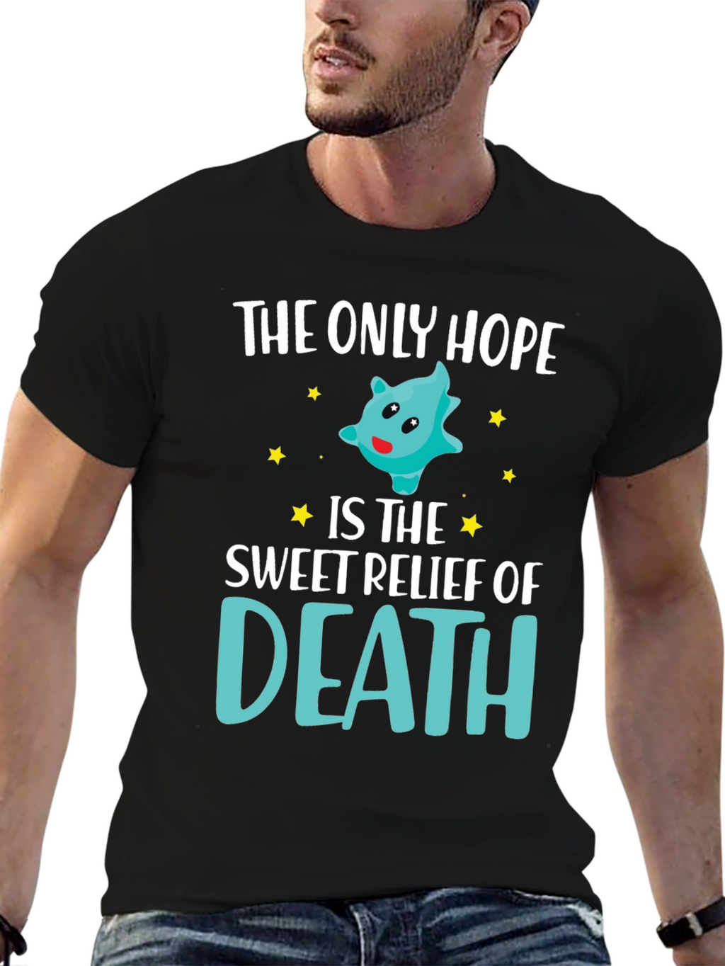 The Only Hope Death T-Shirt Funny Graphic Tee