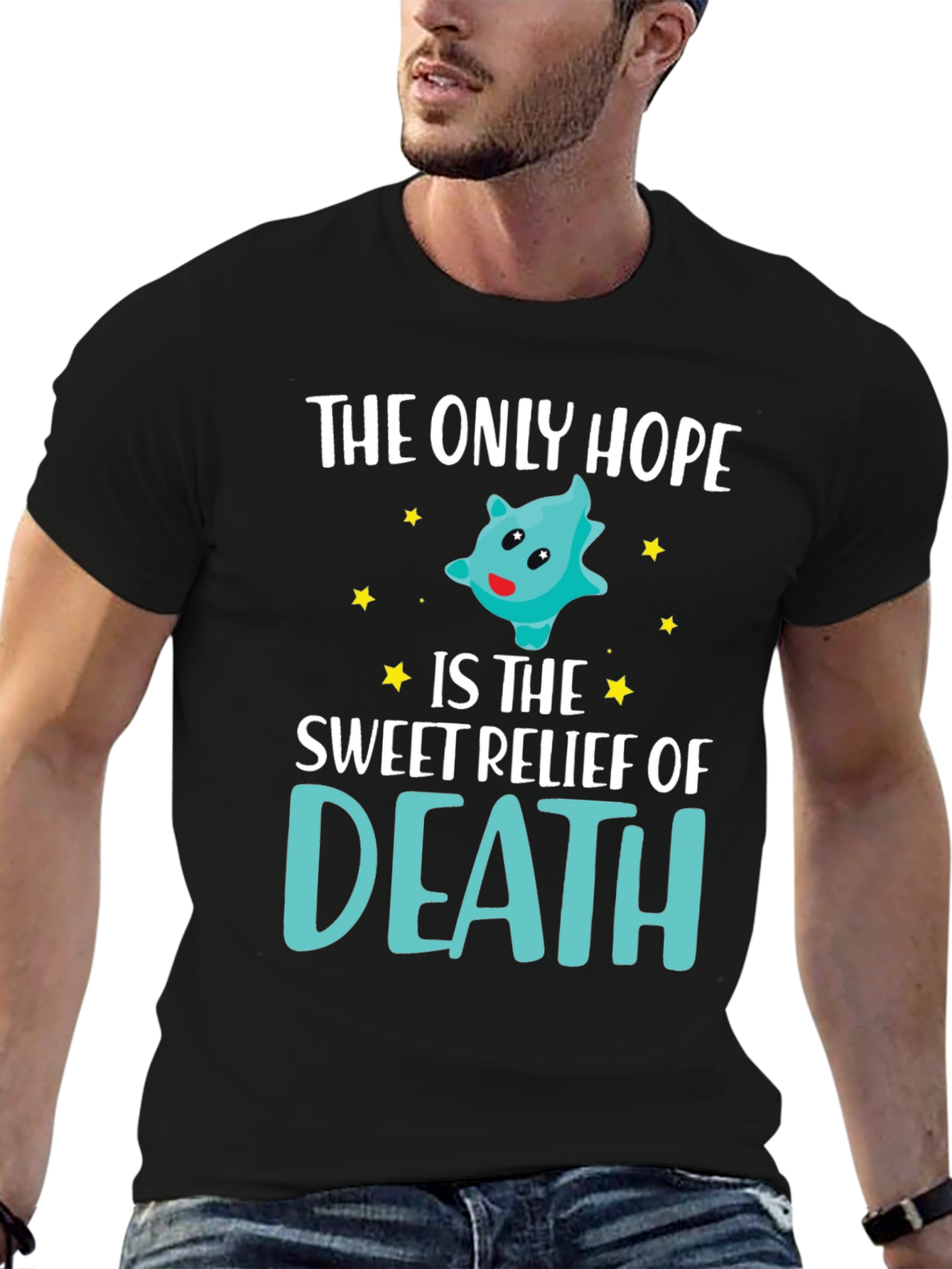 The Only Hope Death T-Shirt Funny Graphic Tee
