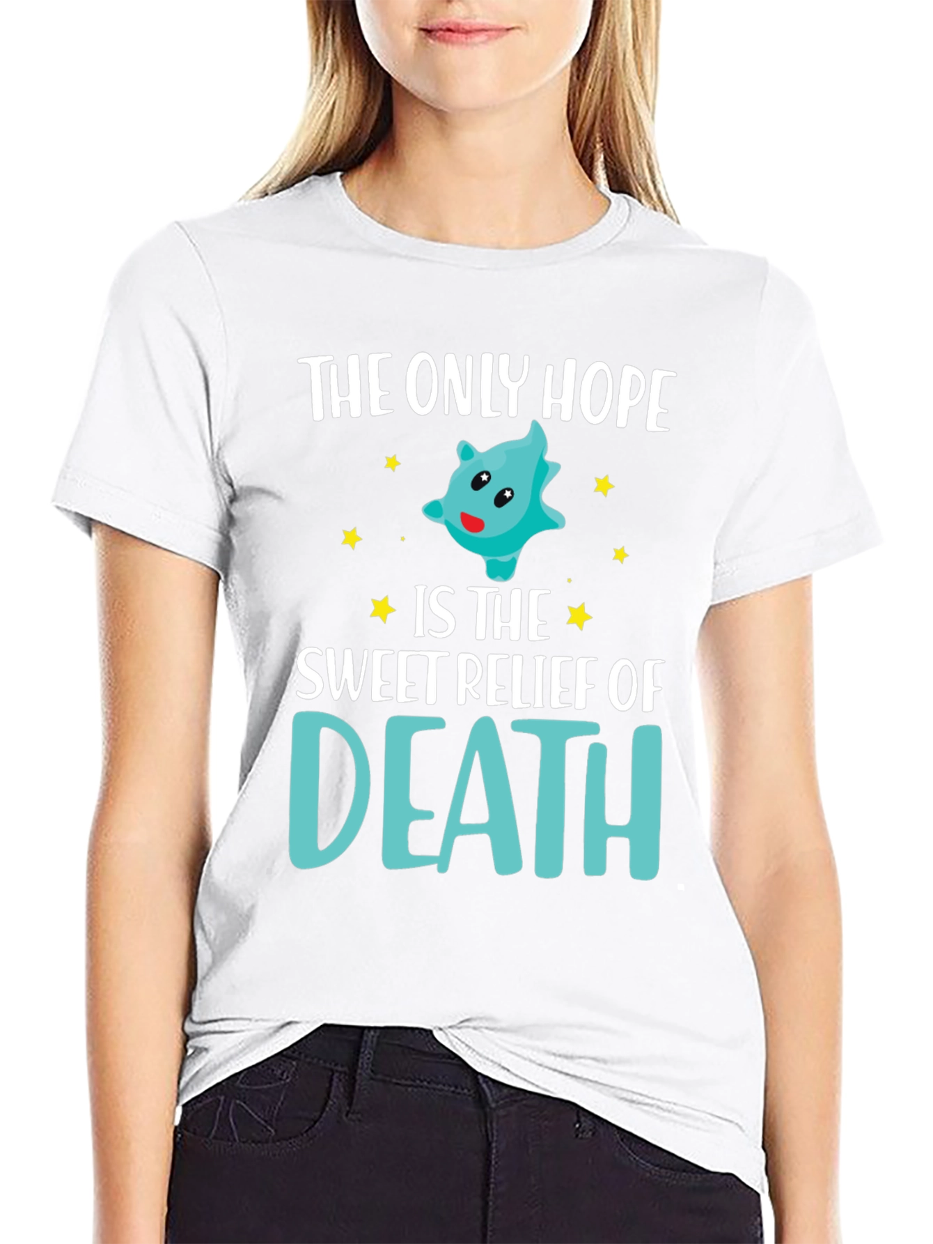 The Only Hope Death T-Shirt Funny Graphic Tee