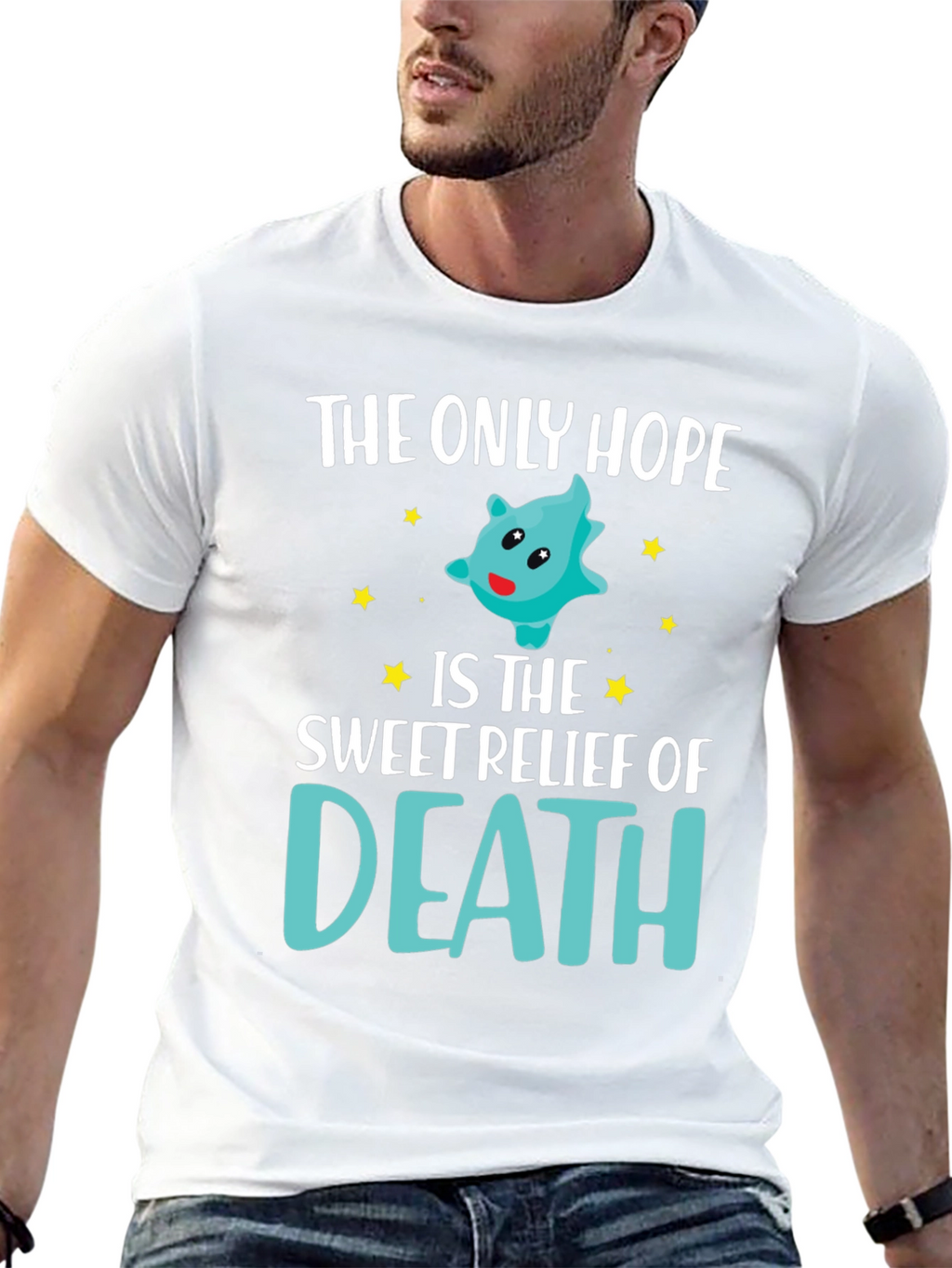 The Only Hope Death T-Shirt Funny Graphic Tee