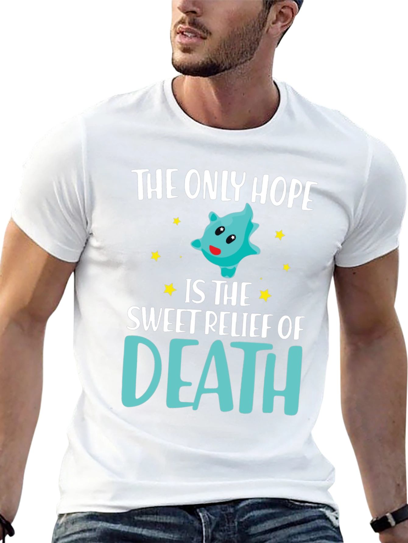 The Only Hope Death T-Shirt Funny Graphic Tee