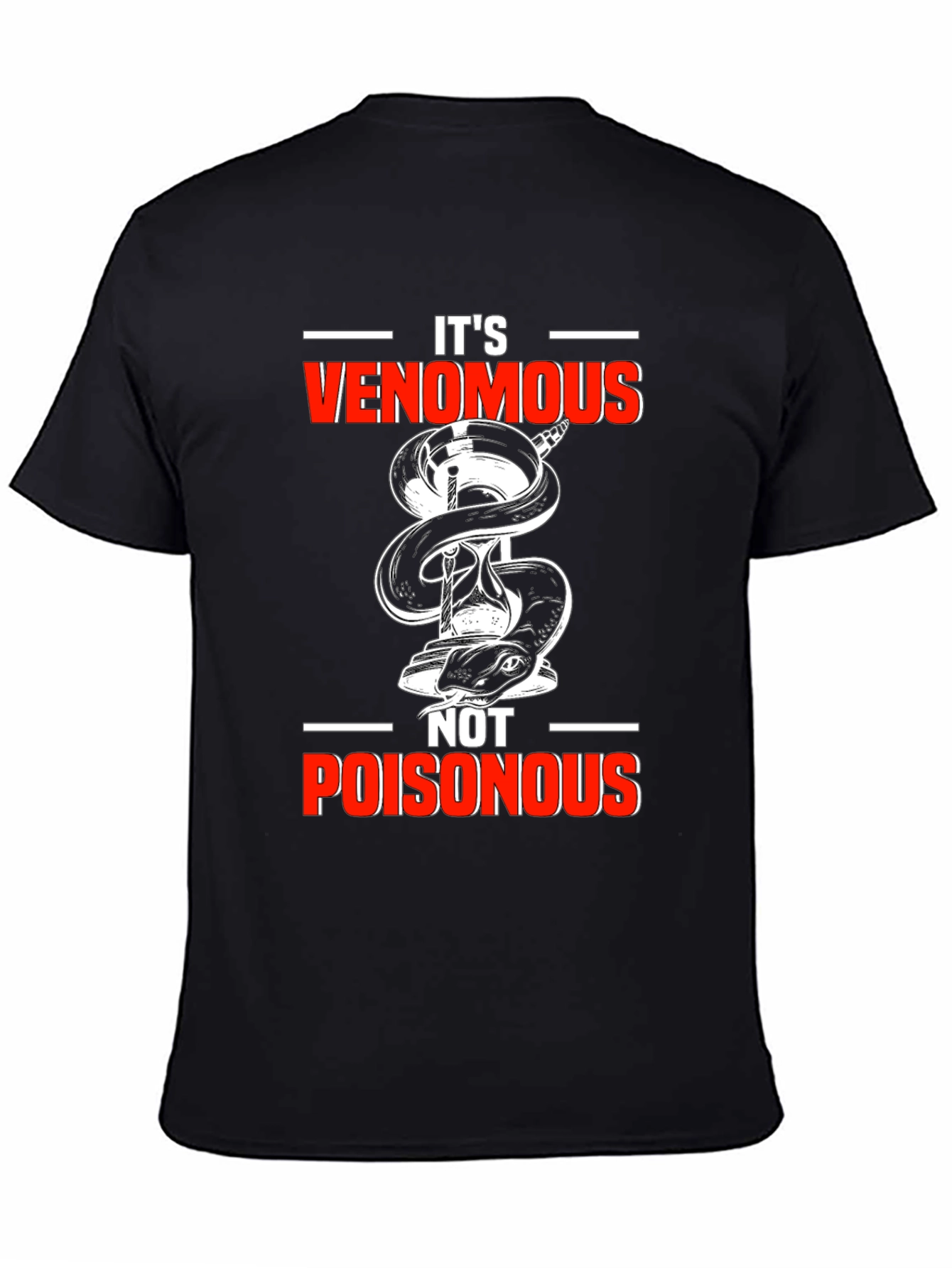 Venomous Not Poisonous Graphic T-Shirt