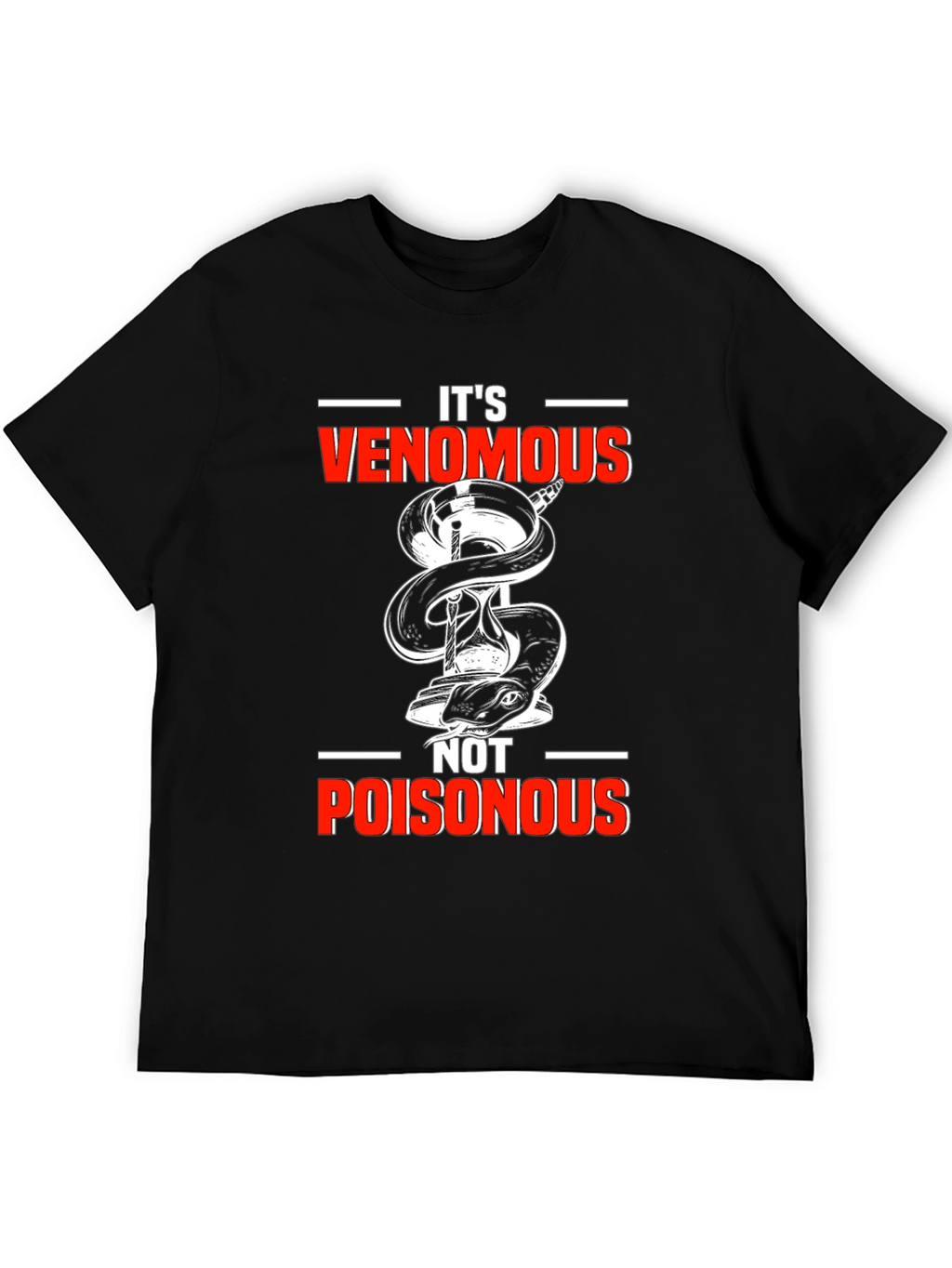 Venomous Not Poisonous Graphic T-Shirt