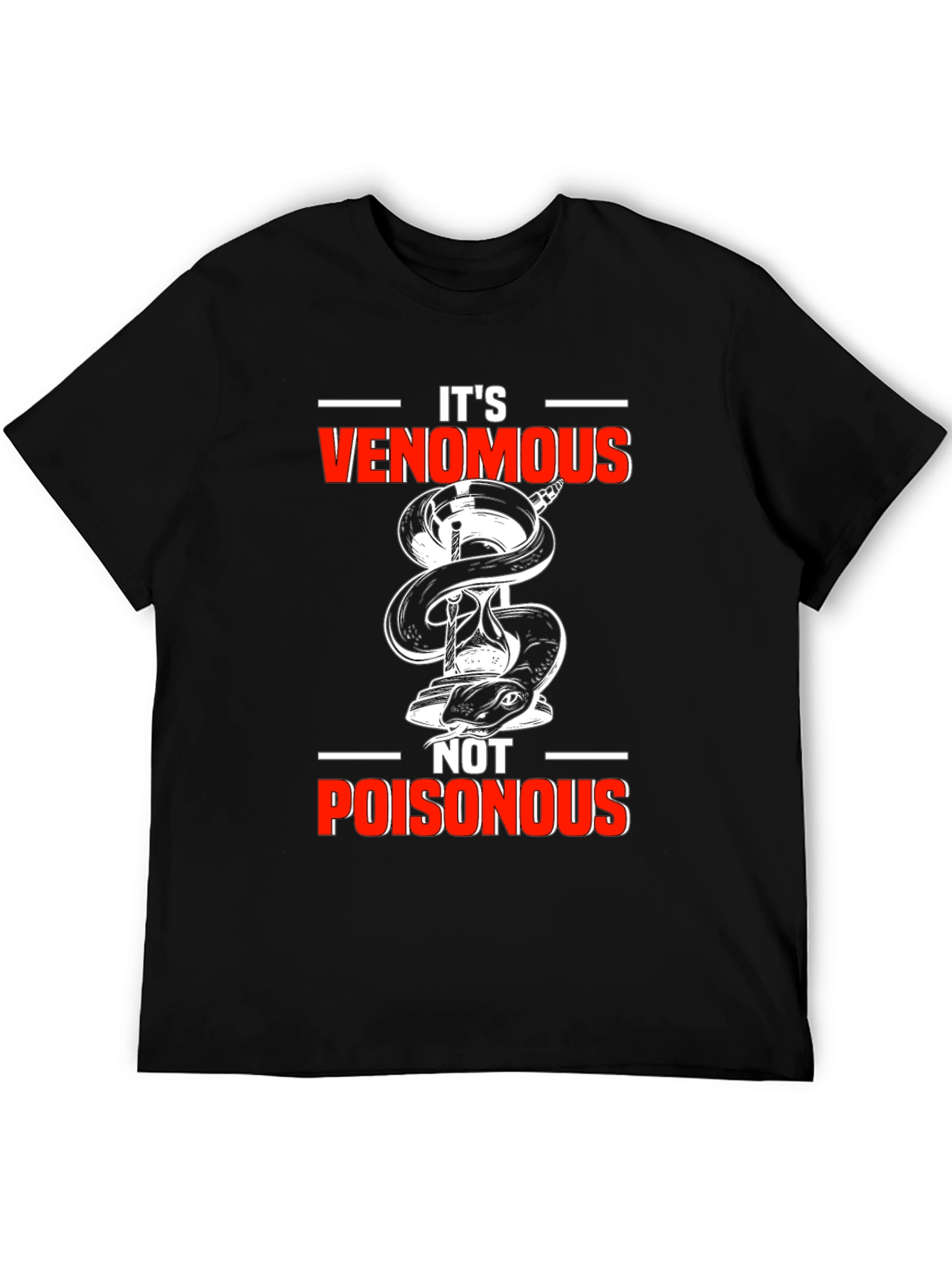 Venomous Not Poisonous Graphic T-Shirt