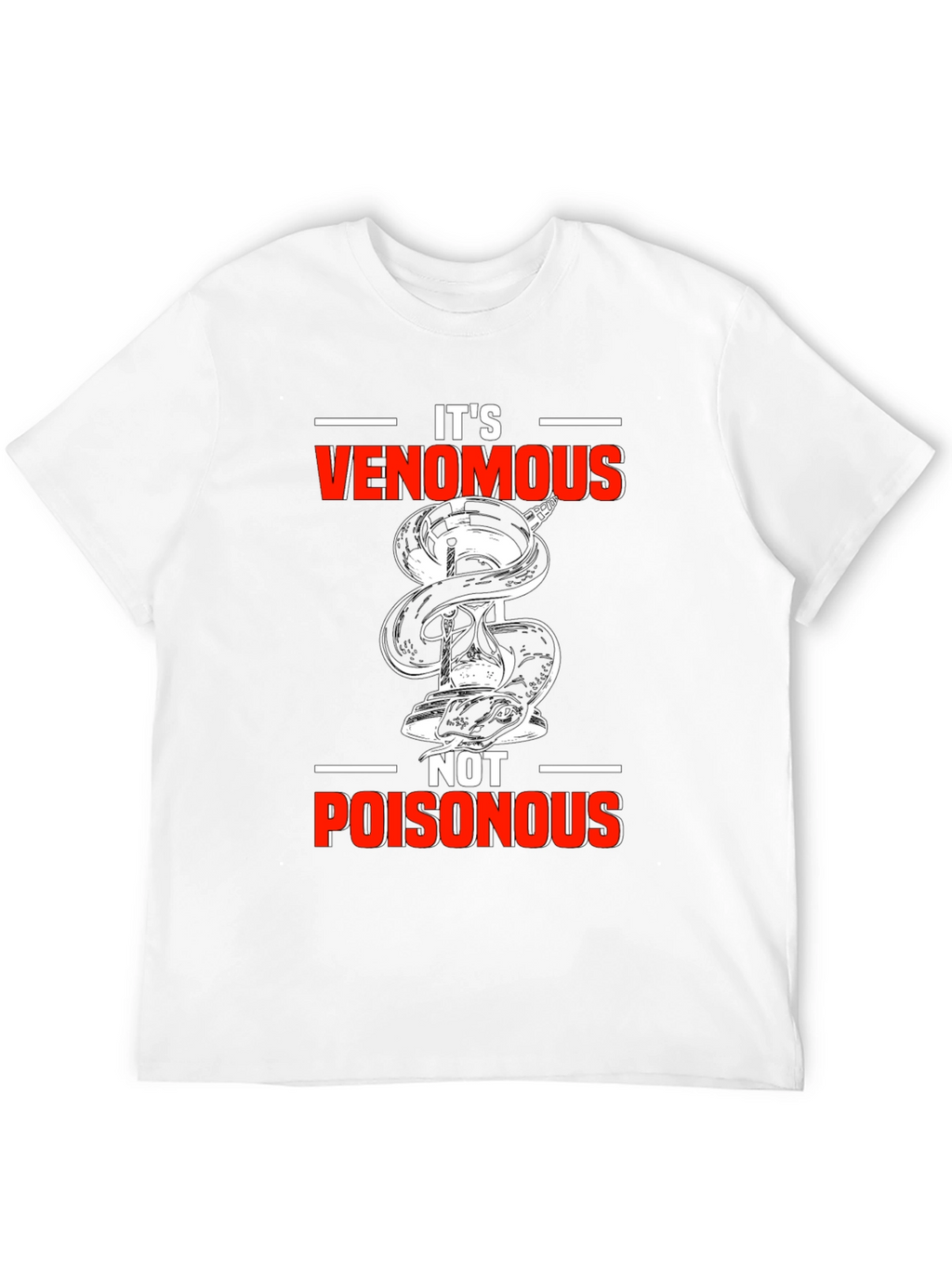 Venomous Not Poisonous Graphic T-Shirt