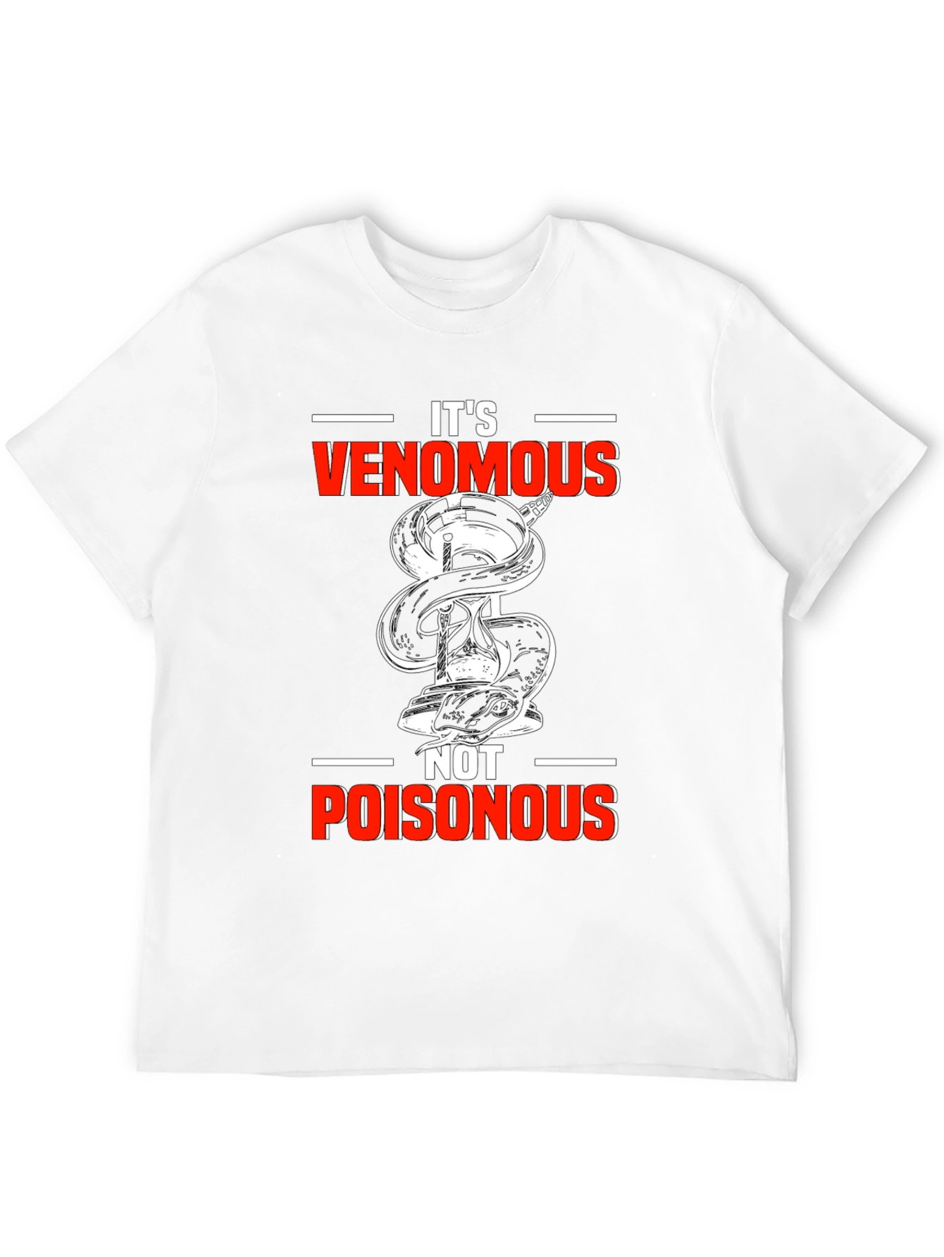 Venomous Not Poisonous Graphic T-Shirt