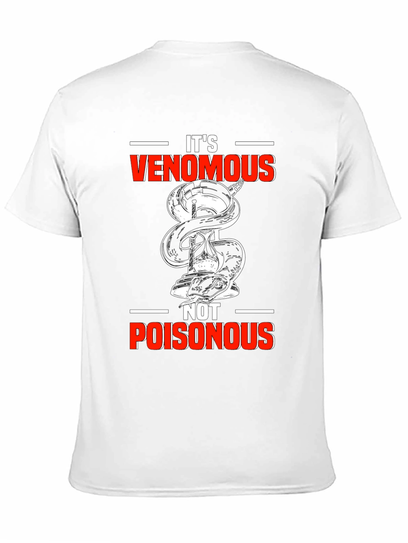 Venomous Not Poisonous Graphic T-Shirt