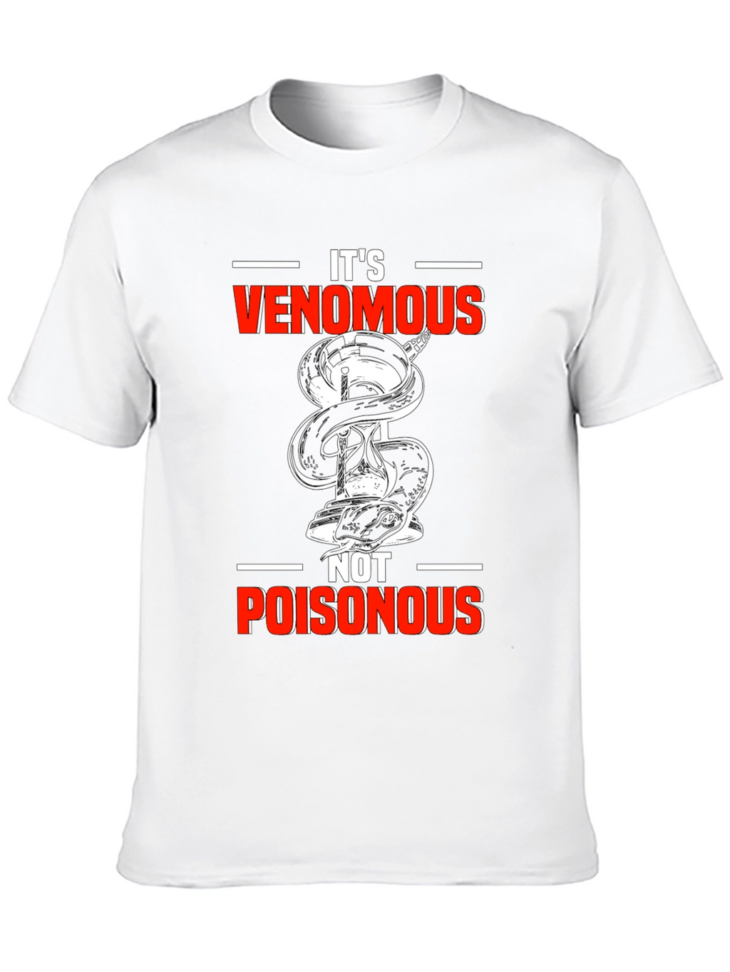 Venomous Not Poisonous Graphic T-Shirt