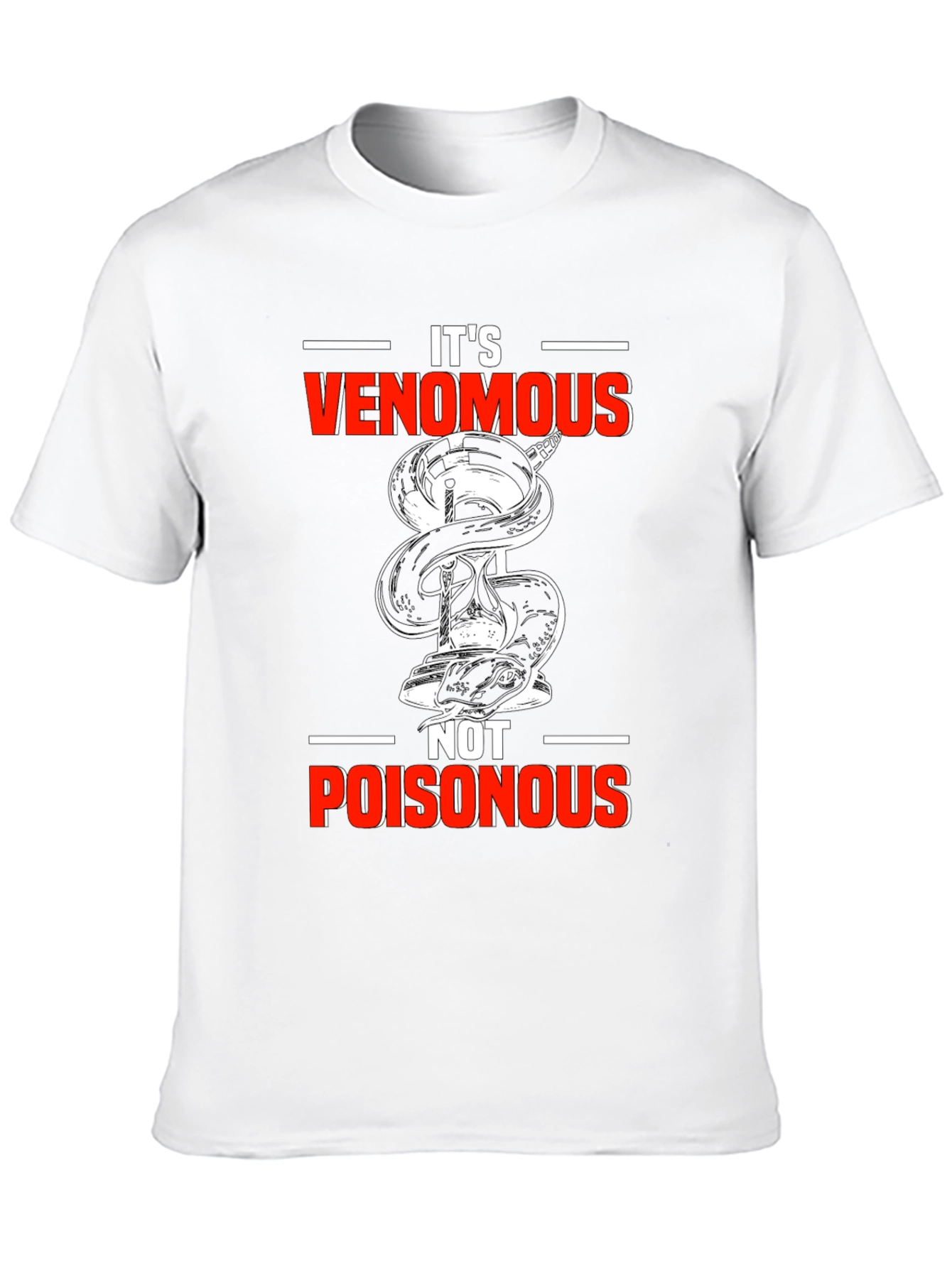 Venomous Not Poisonous Graphic T-Shirt