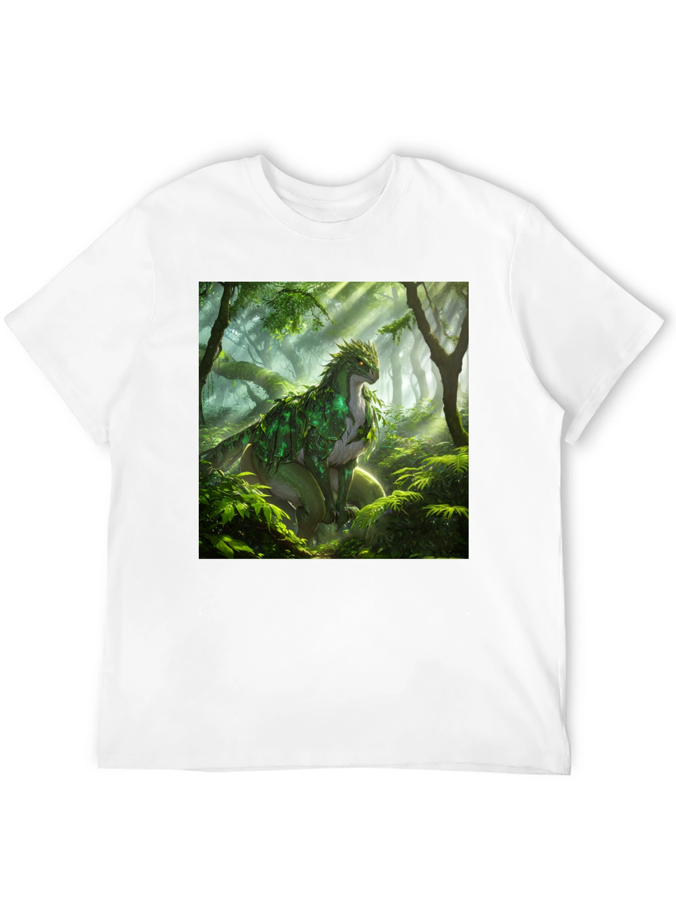 Nature Dragon Black T-Shirt