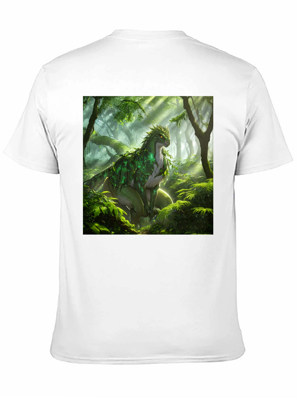 Nature Dragon Black T-Shirt