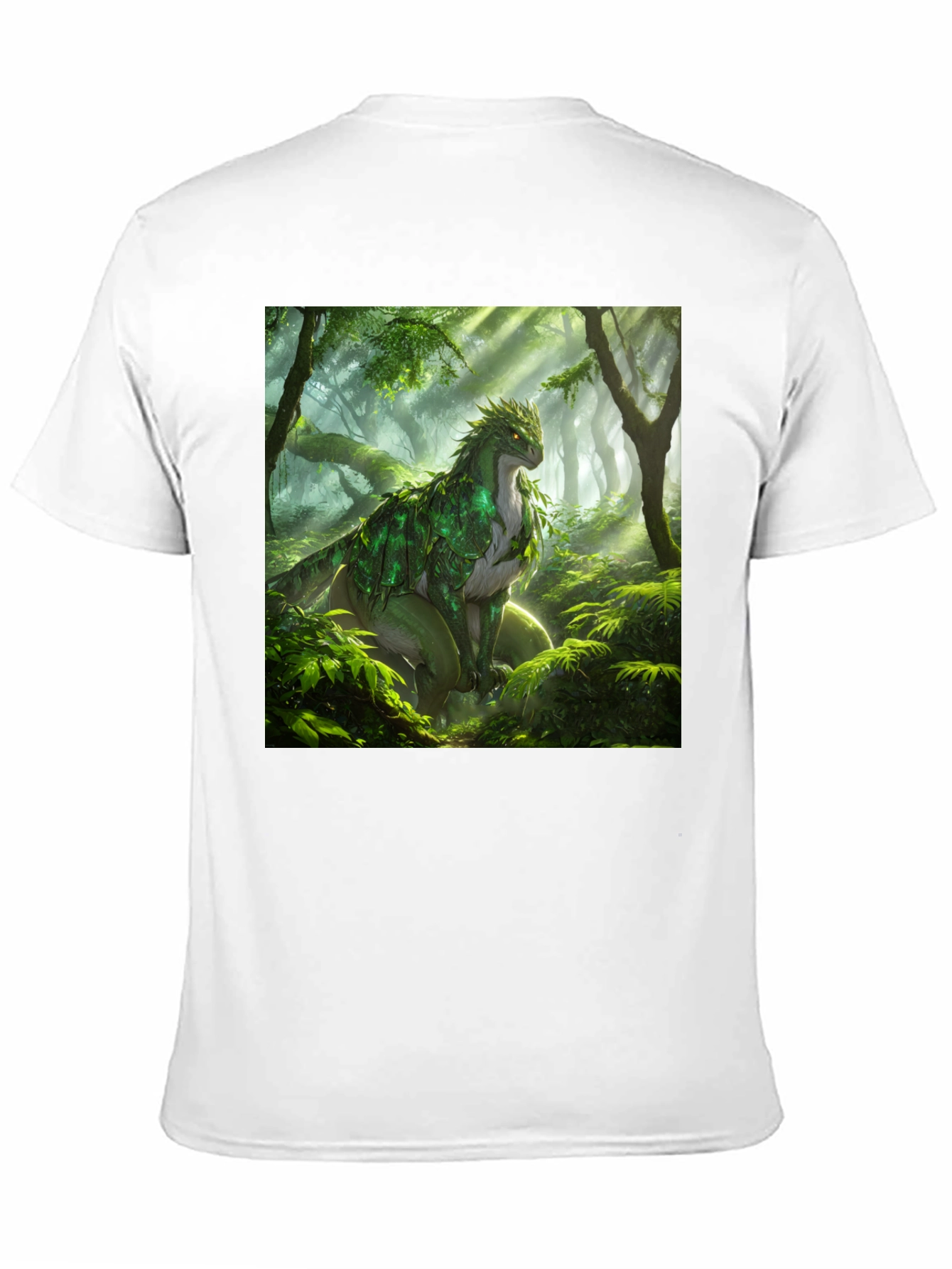 Nature Dragon Black T-Shirt
