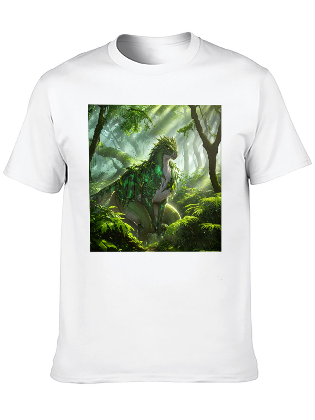Nature Dragon Black T-Shirt