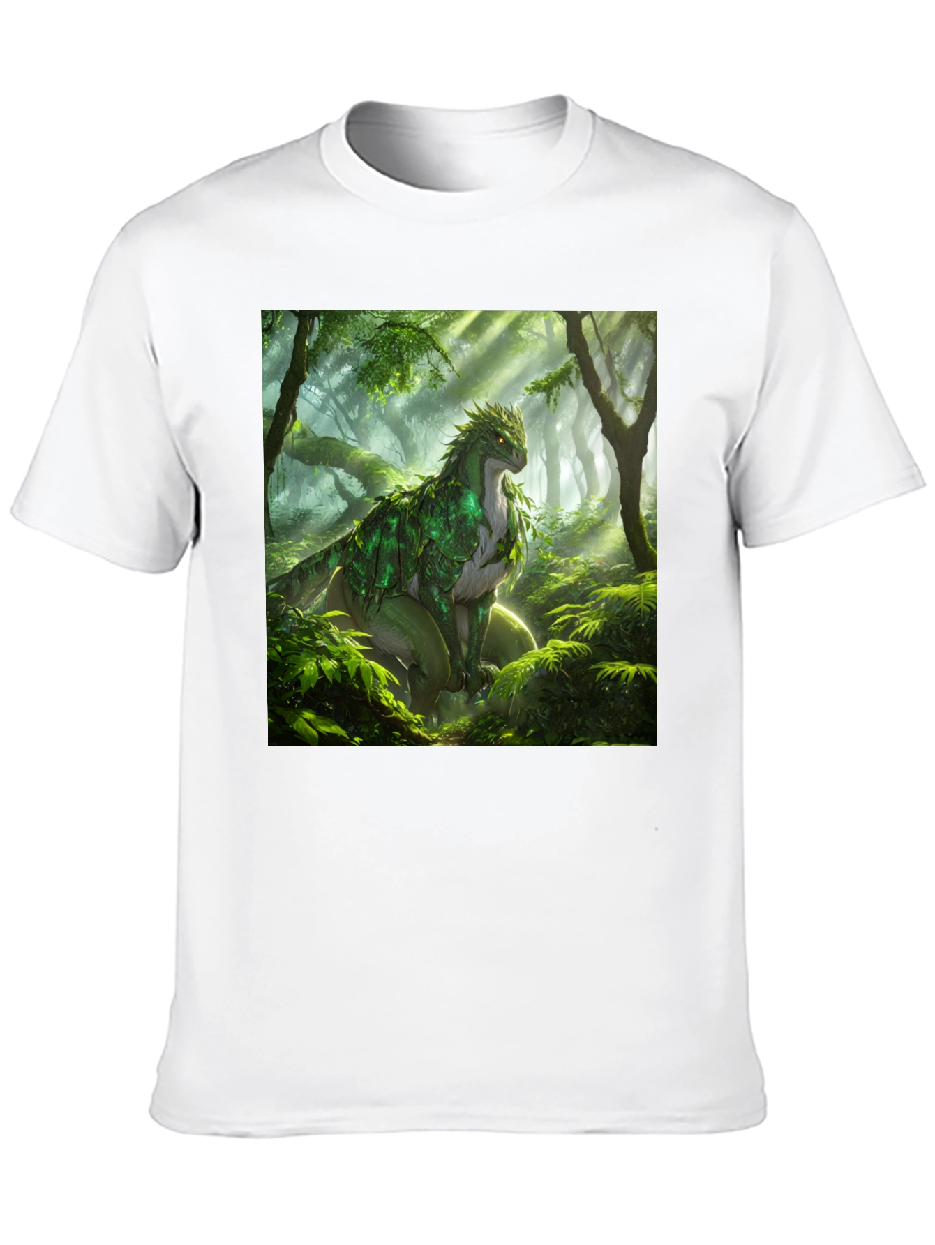 Nature Dragon Black T-Shirt