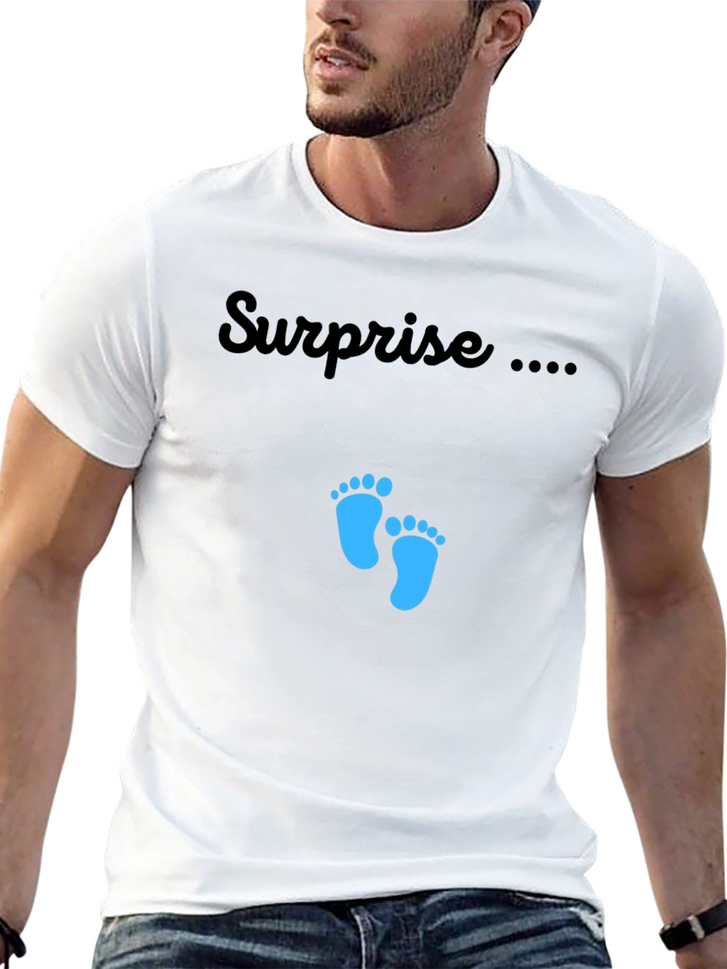 Surprise Baby Announcement T-Shirt