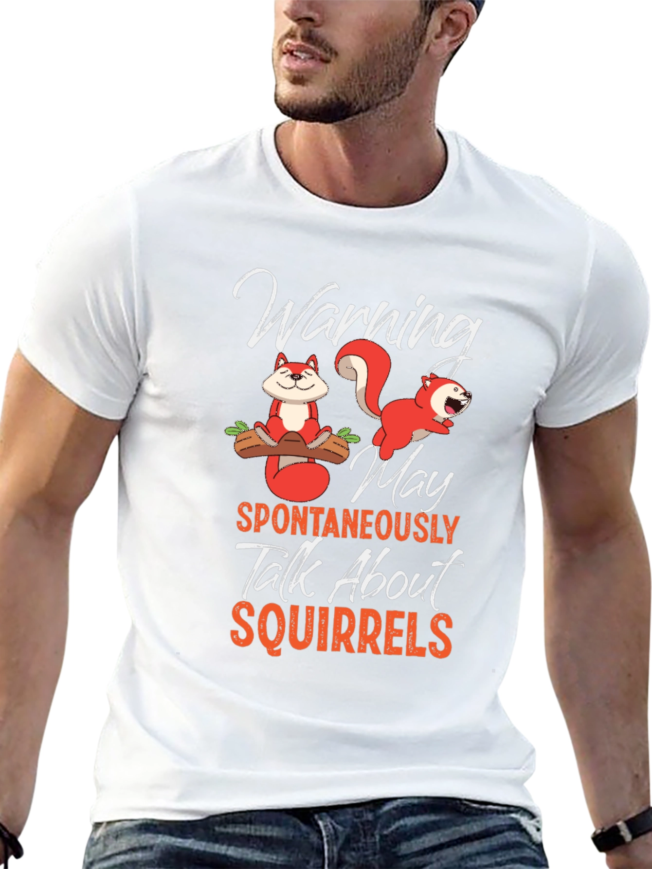 Squirrels T-Shirt Warning Spontaneously Talk