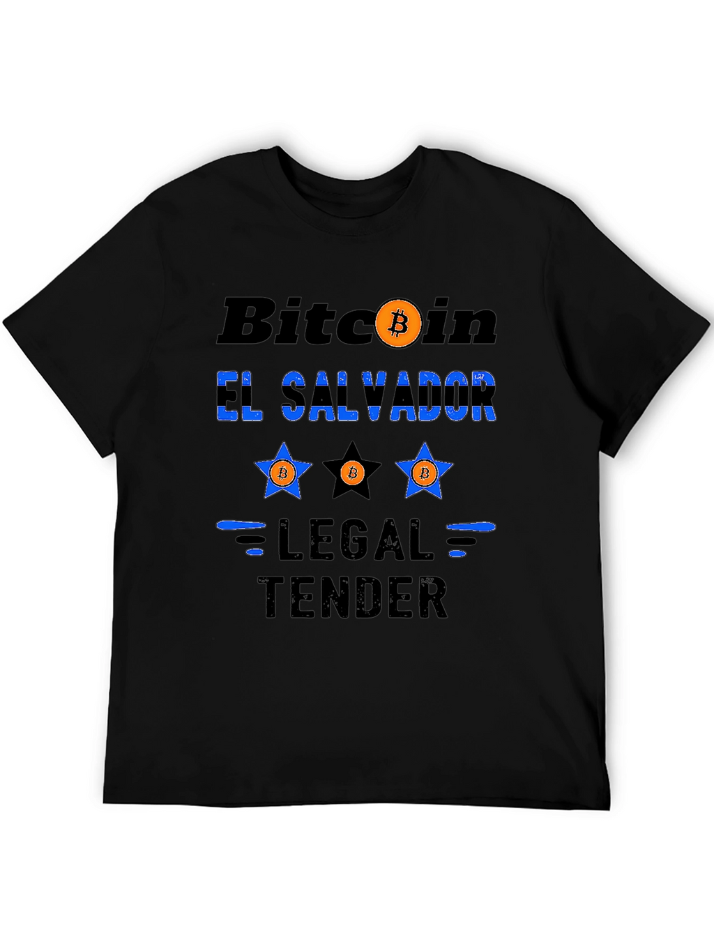 Bitcoin El Salvador Legal Tender T-Shirt
