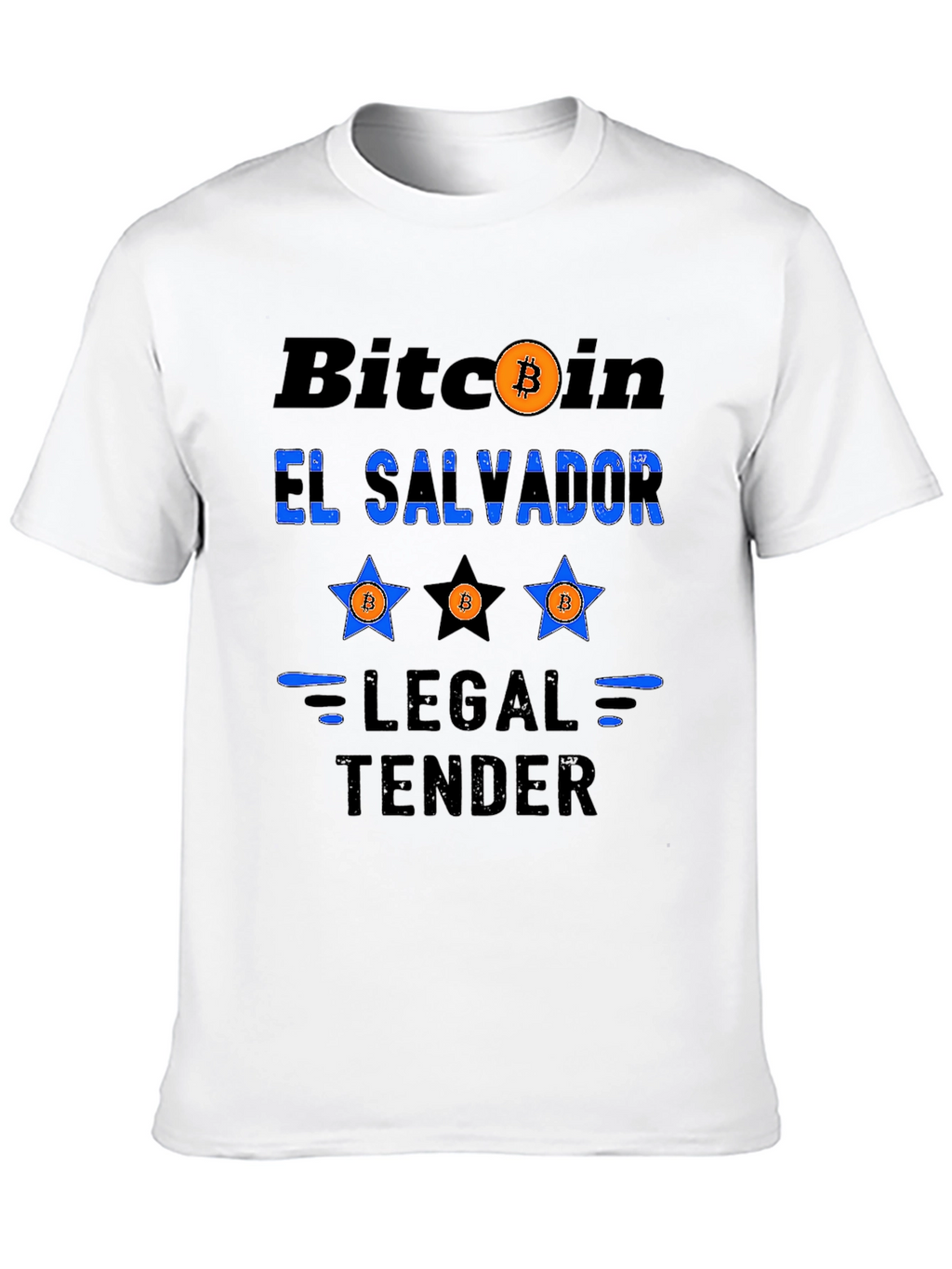 Bitcoin El Salvador Legal Tender T-Shirt