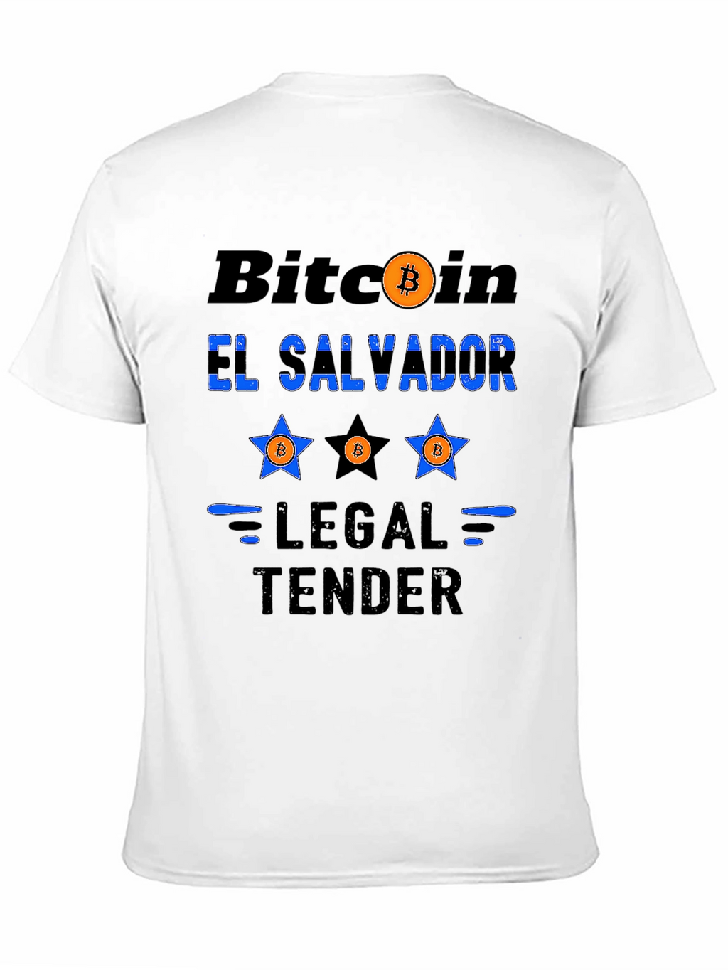Bitcoin El Salvador Legal Tender T-Shirt