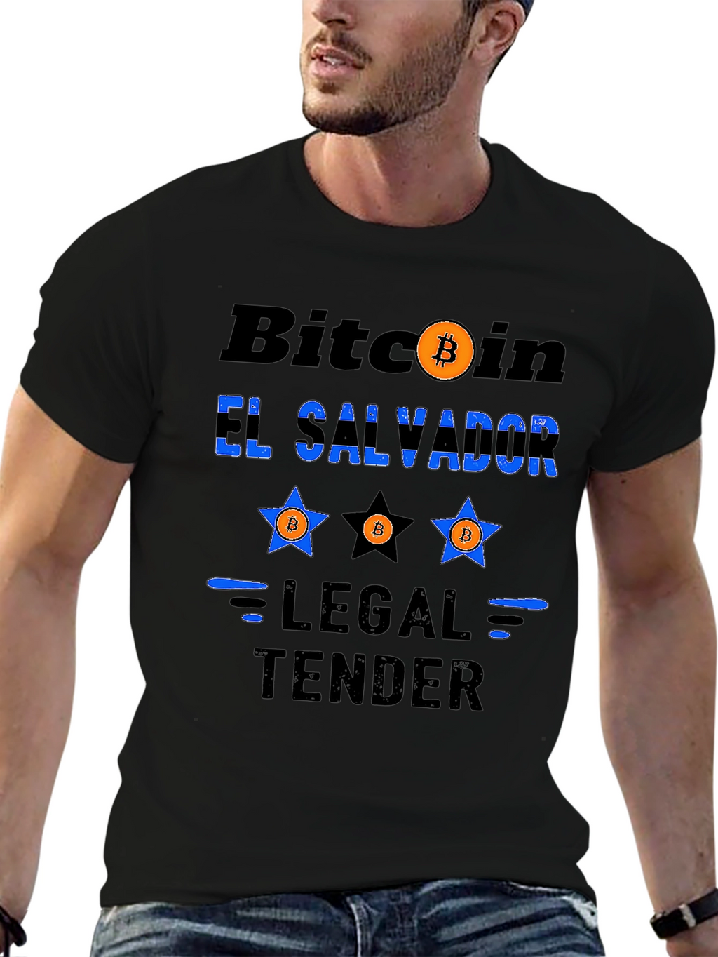 Bitcoin El Salvador Legal Tender T-Shirt
