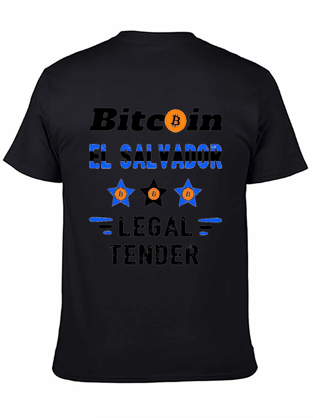 Bitcoin El Salvador Legal Tender T-Shirt