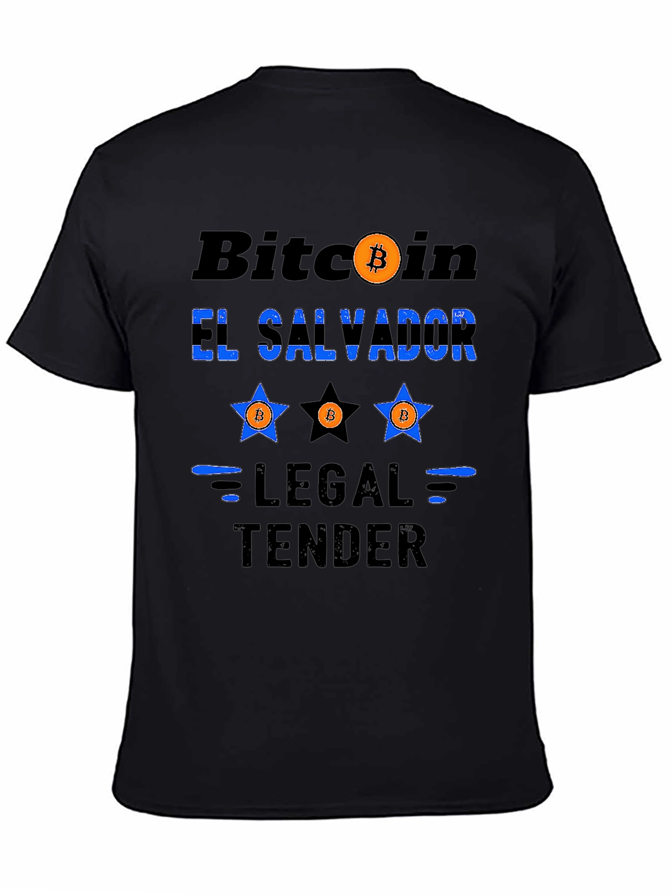 Bitcoin El Salvador Legal Tender T-Shirt
