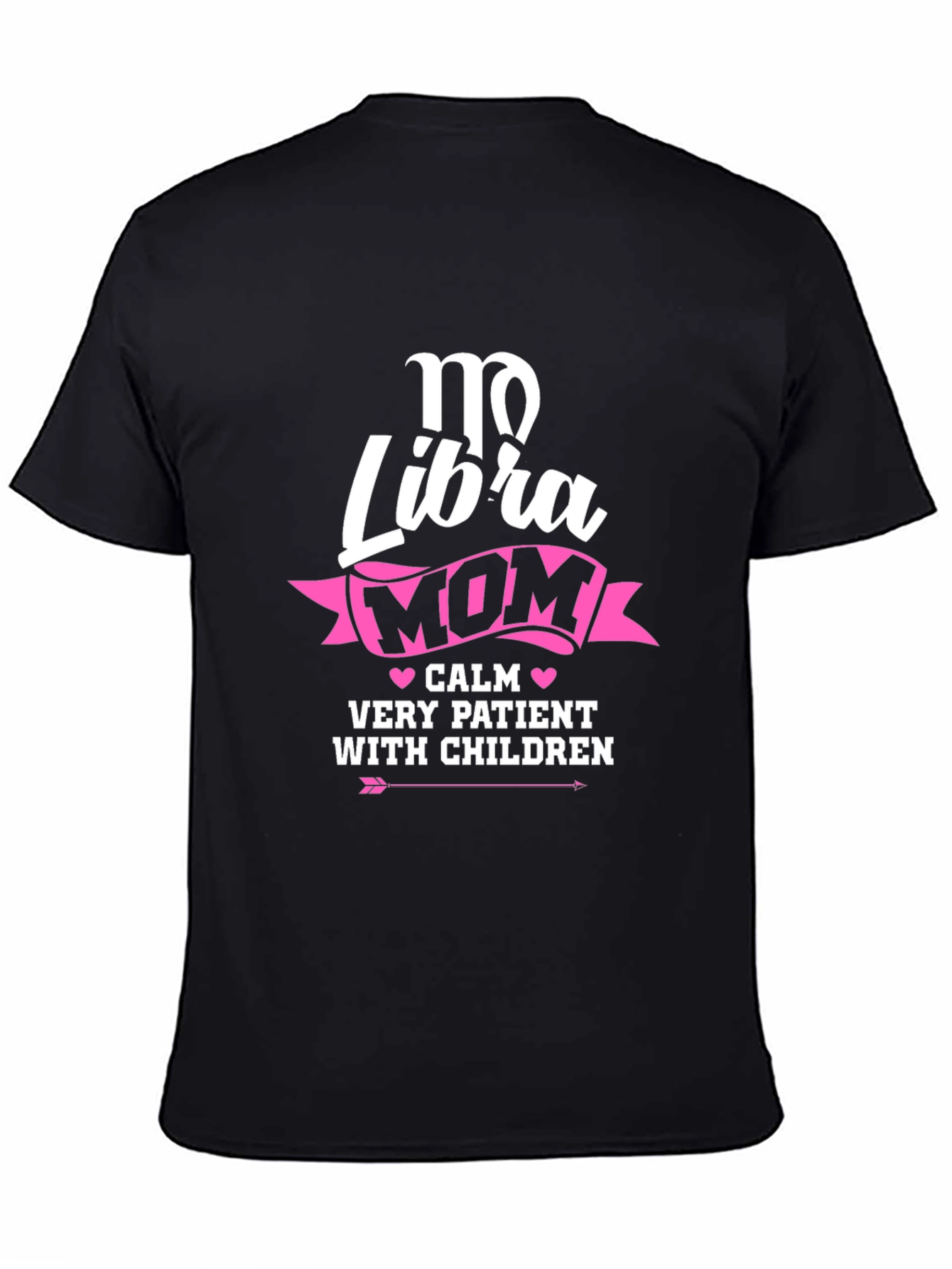 Libra Mom T-Shirt - Calm & Patient with Children
