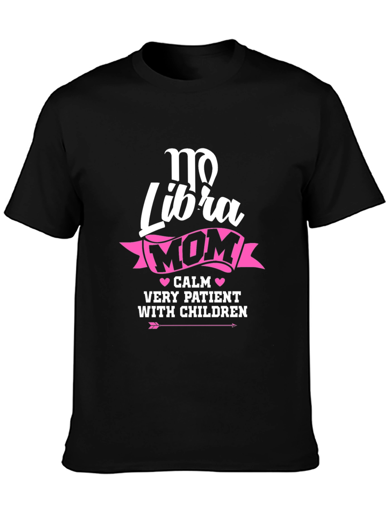 Libra Mom T-Shirt - Calm & Patient with Children