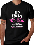 Libra Mom T-Shirt - Calm & Patient with Children