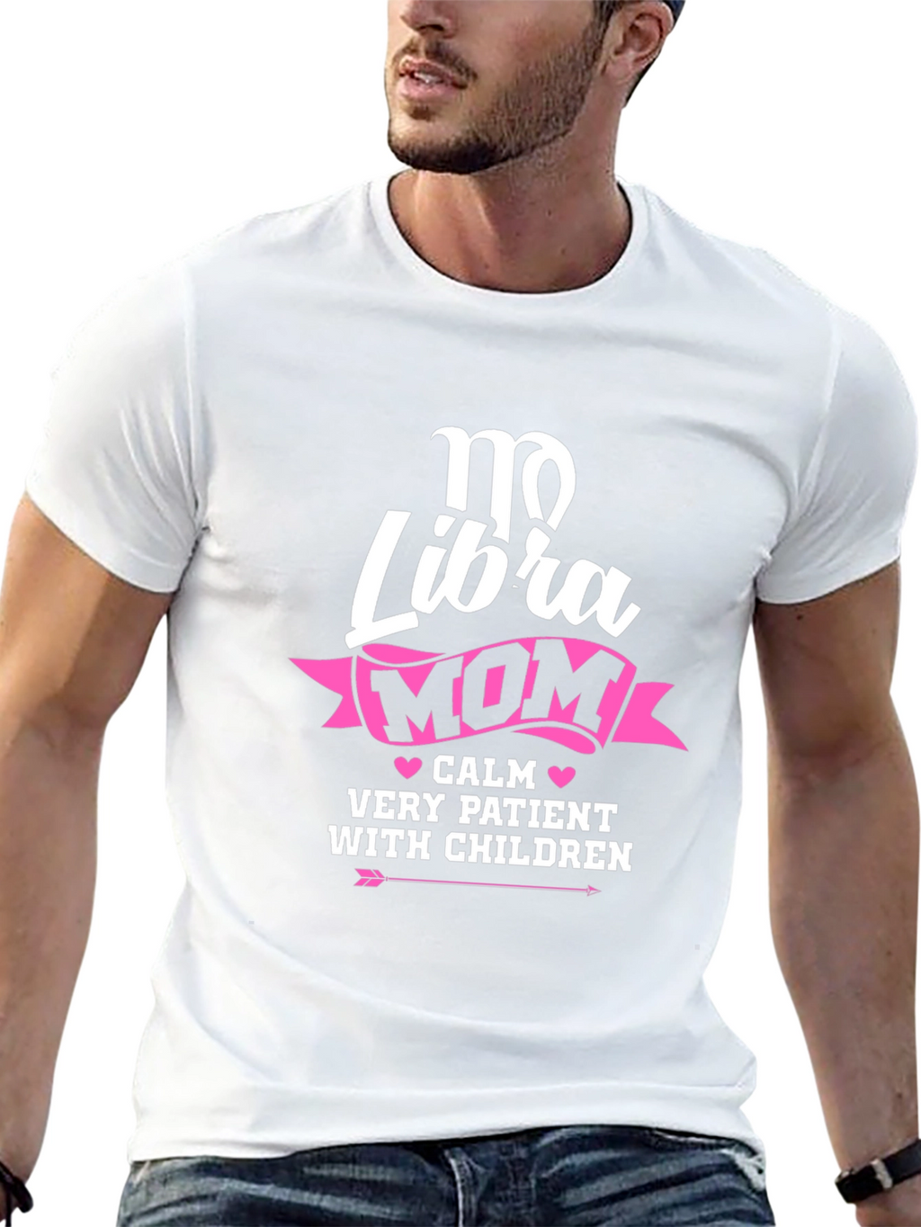 Libra Mom T-Shirt - Calm & Patient with Children