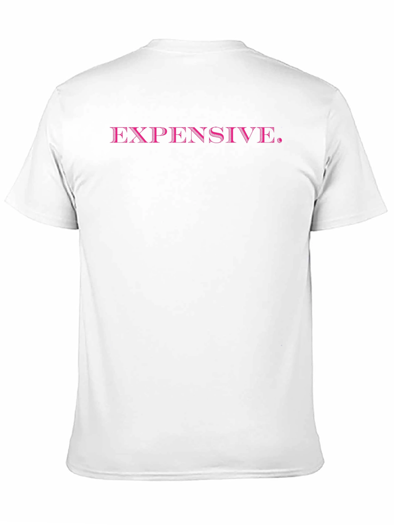 Expensive. Black Graphic Tee for Men