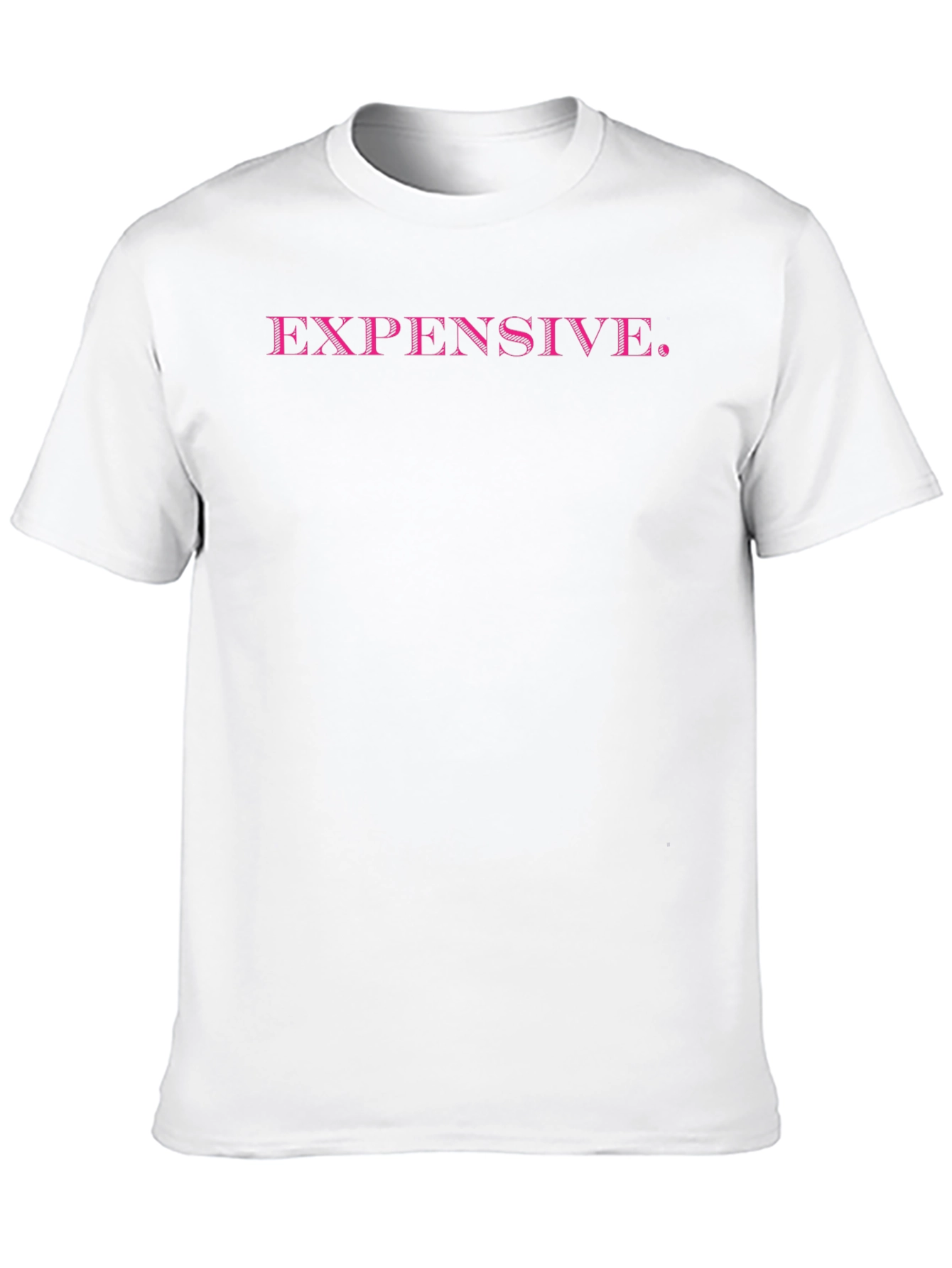 Expensive. Black Graphic Tee for Men